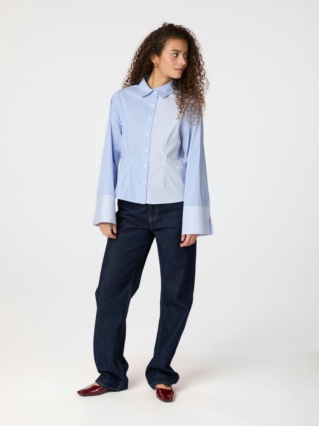 Rosa Mix Stripe Shirt