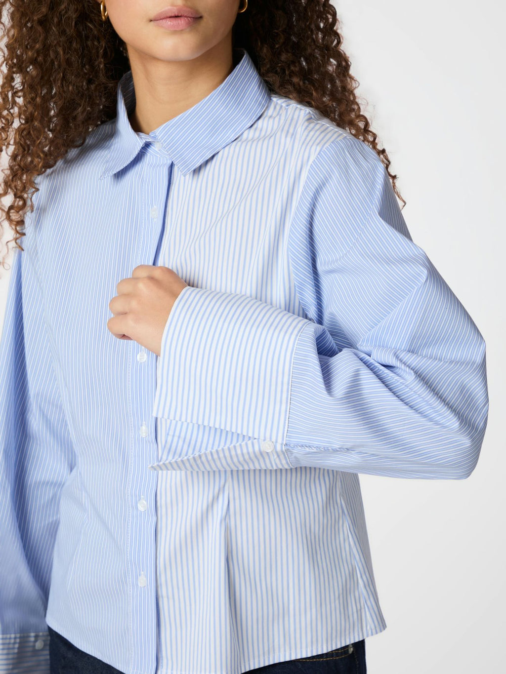 Rosa Mix Stripe Shirt
